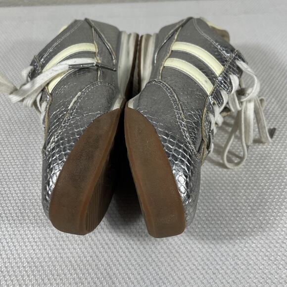 Michael Kors Woman’s Metallic Jet Set Sneakers Size 7.5 - Picture 13 of 13